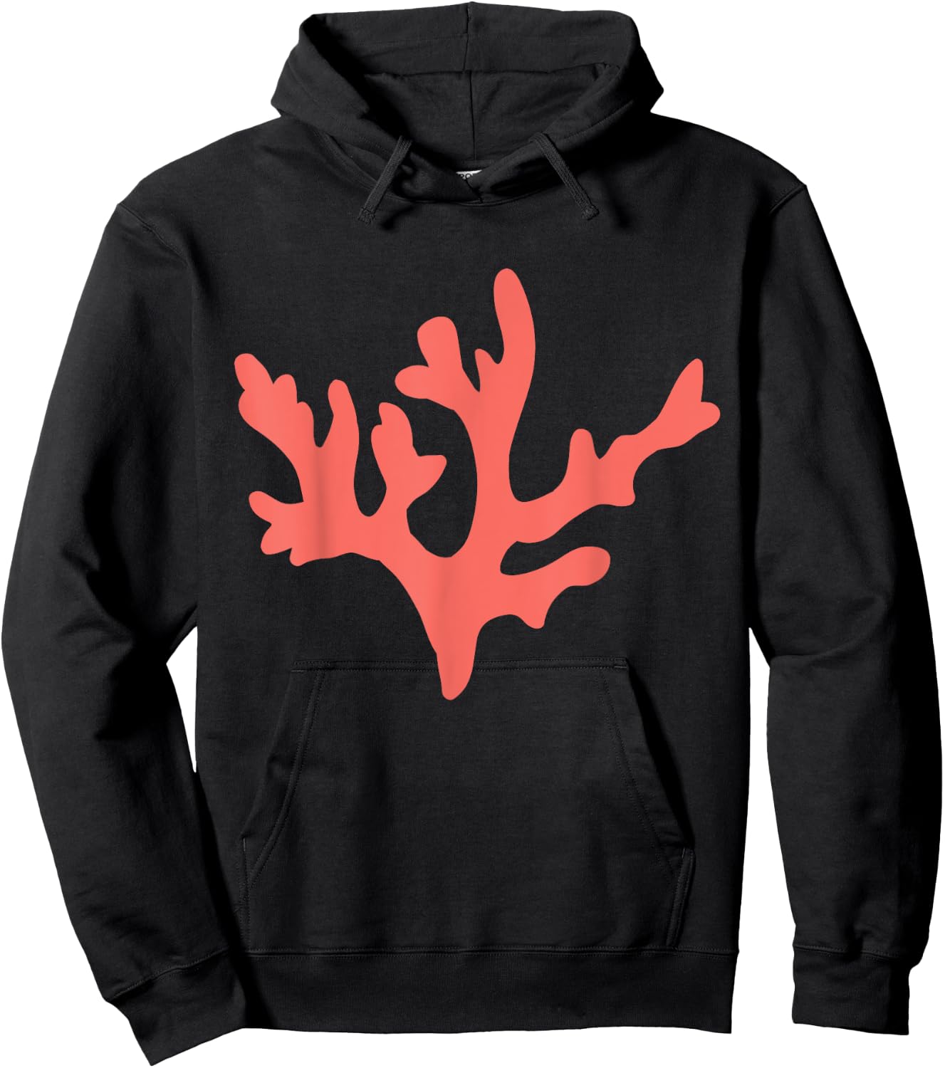 Sea Coral - Marine Life Nautical Ocean Beach Women Hoodie - Hoodie | Black