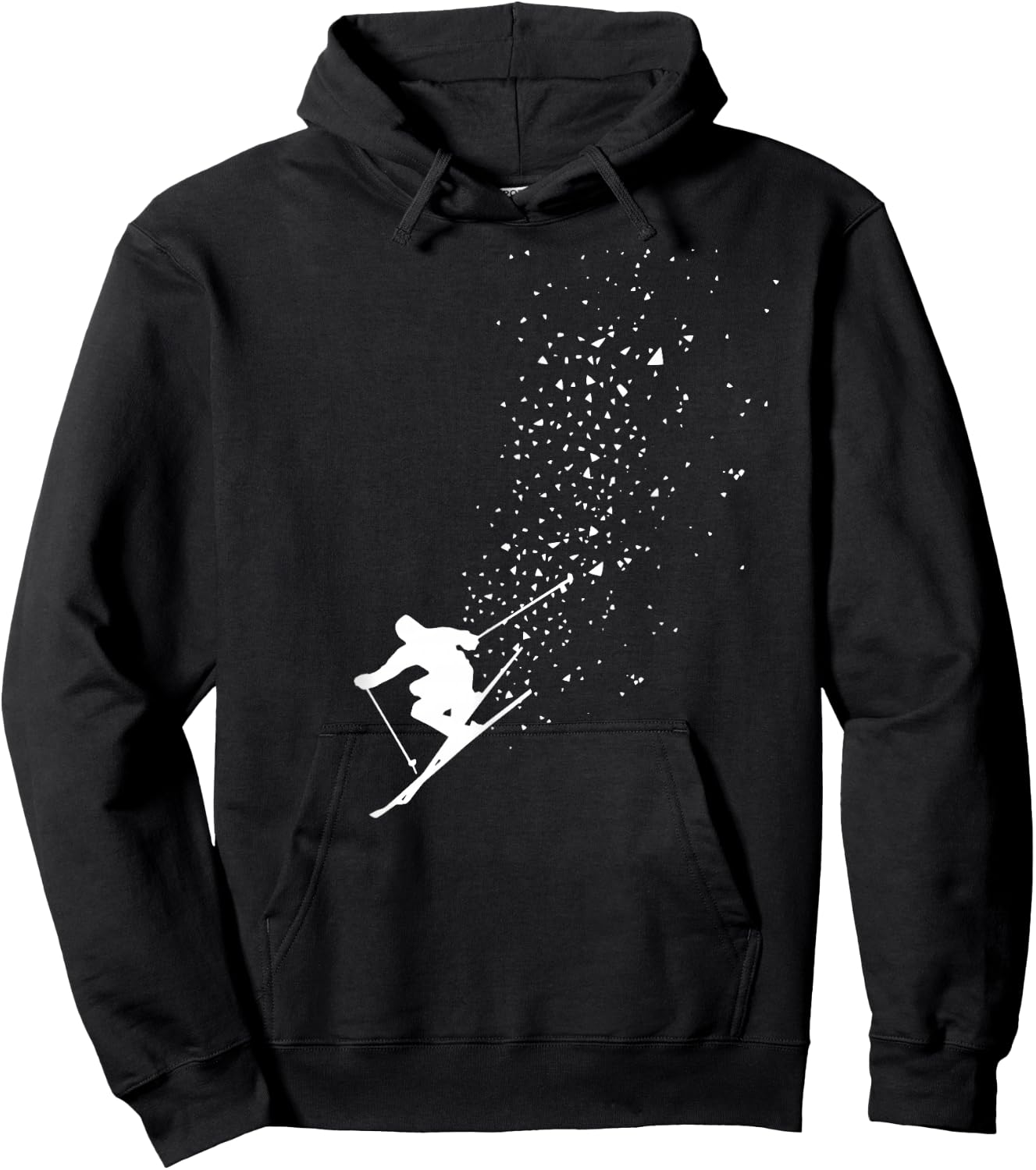 Ski Freestyle Skiing Freeski Winter Sports Skiers Hoodie - Hoodie | Black