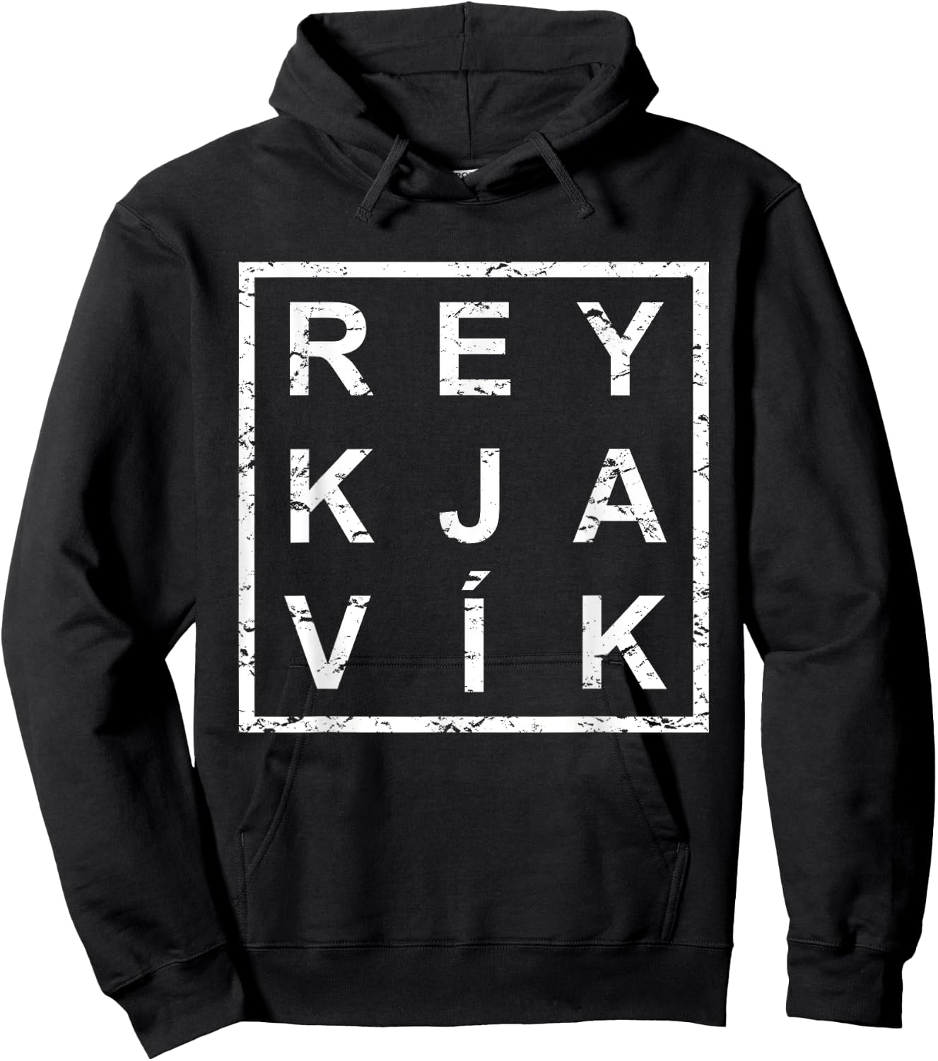 Stylish Reykjavik Iceland Hoodie - Hoodie | Black