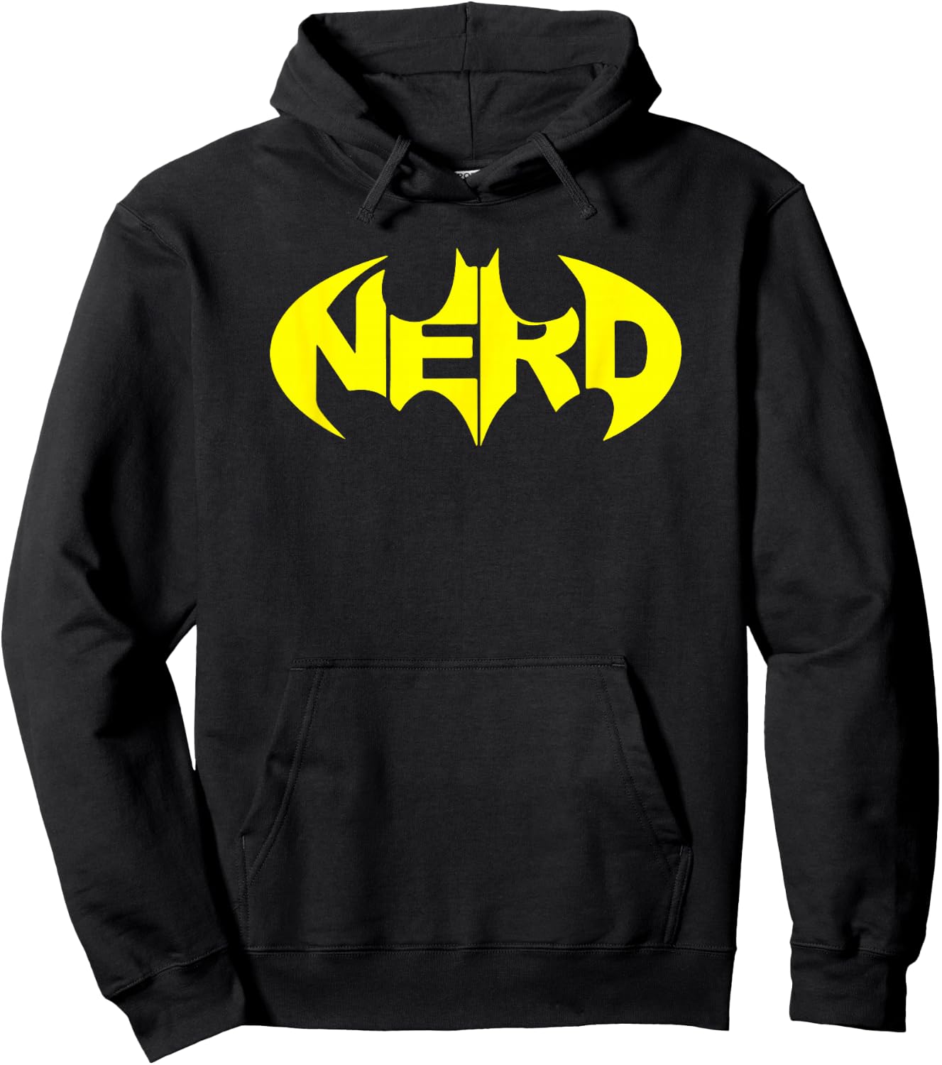 Funny Superhero Geek Nerd Shirt - Cartoon Comic Book Hoodie - Hoodie | Black
