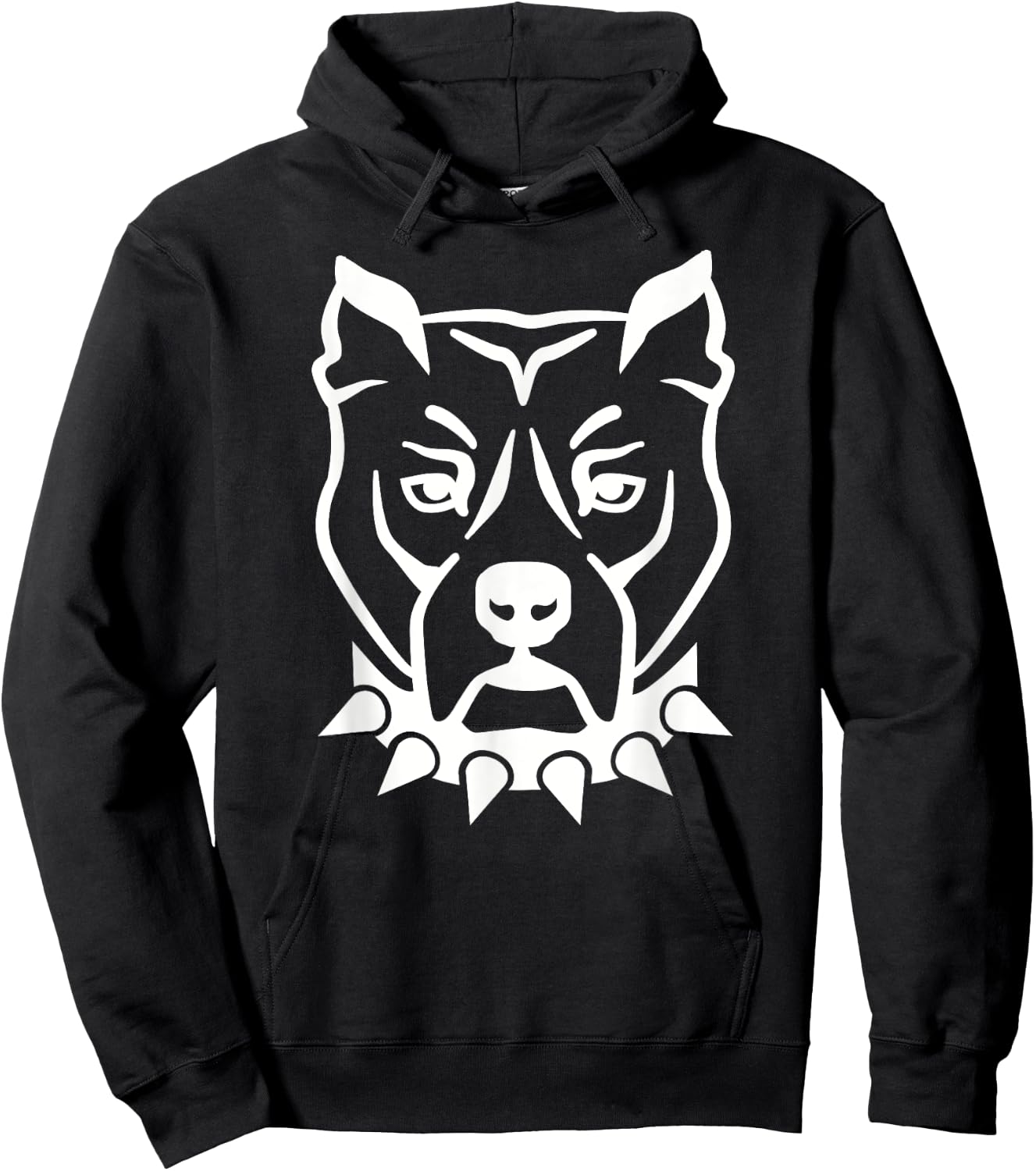 Pitbull face Hoodie - Hoodie | Black