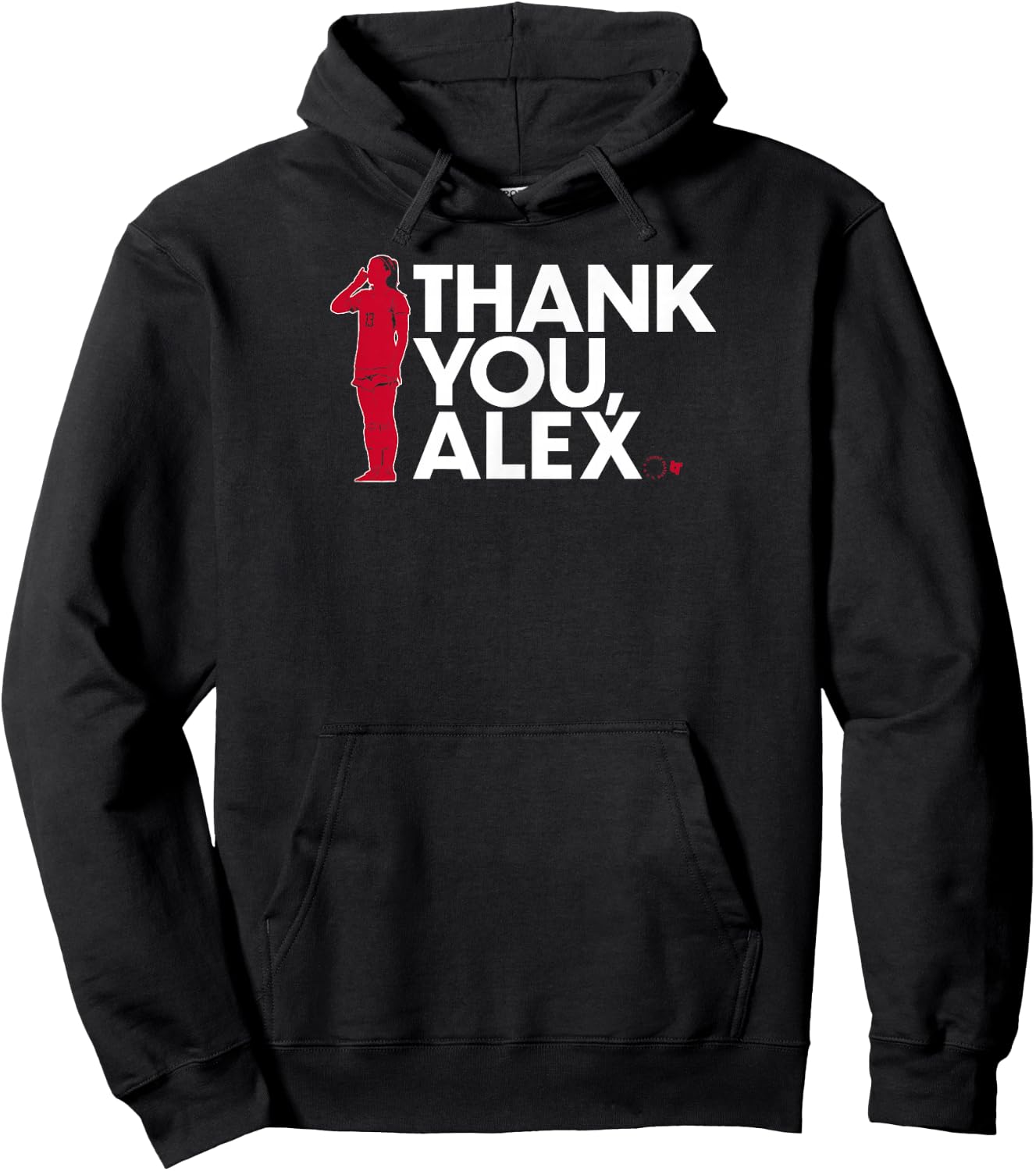 Alex Morgan - Thank You, Alex - United States Women's Soccer Hoodie - Hoodie | Black