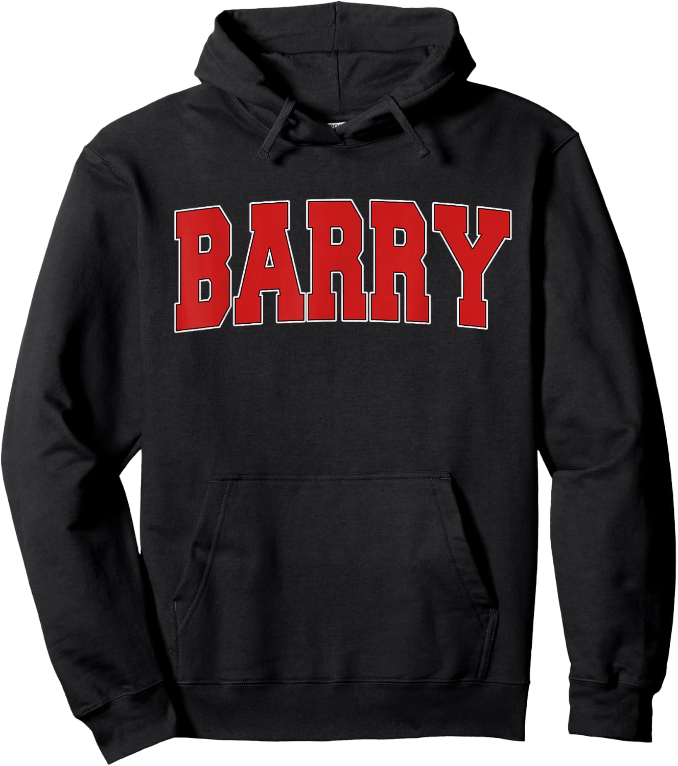 BARRY UNITED KINGDOM Varsity Style Vintage Retro UK Sports Hoodie - Hoodie | Black