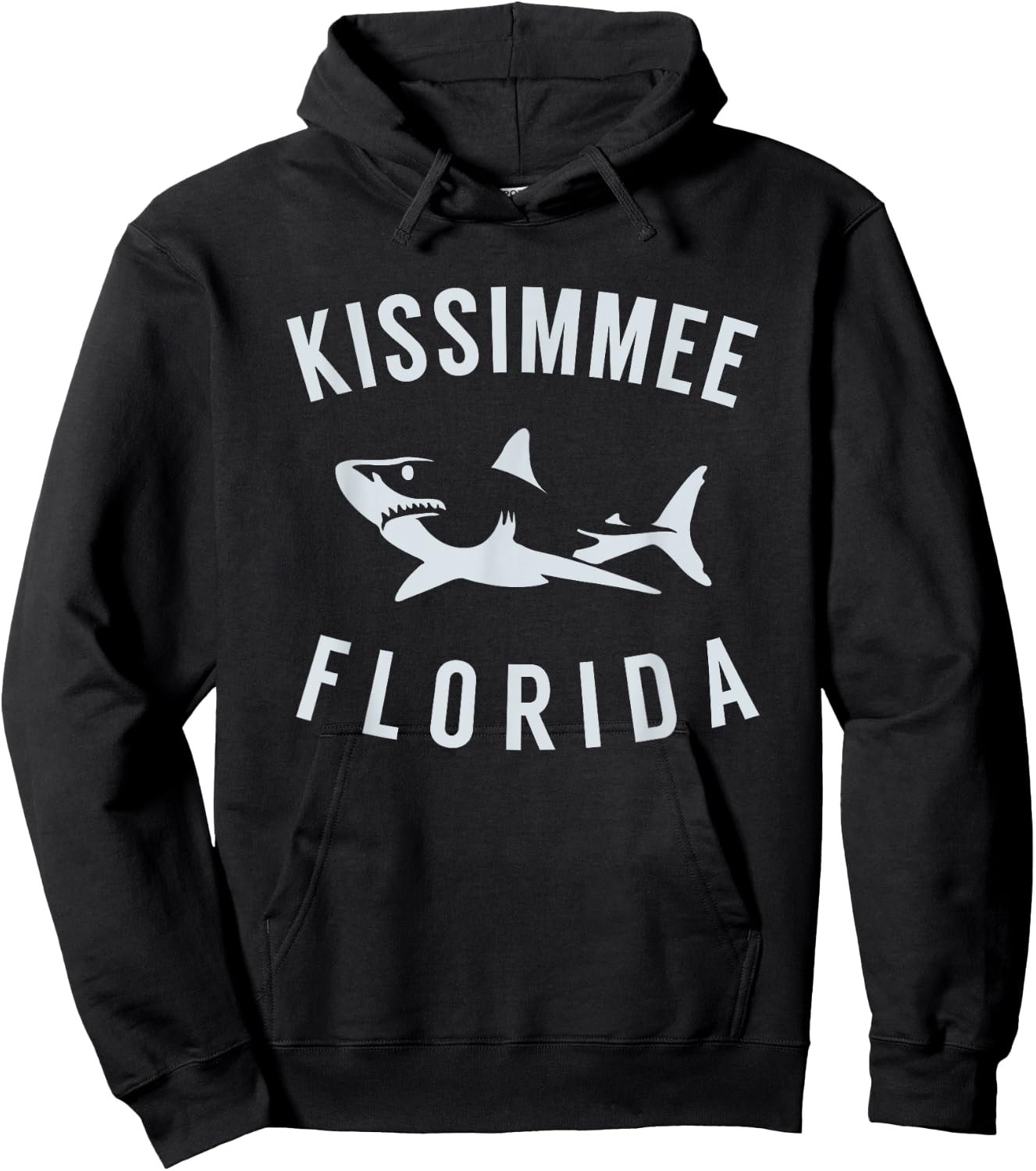Kissimmee Florida T Shirt Shark FL Souvenirs Hoodie - Hoodie | Black