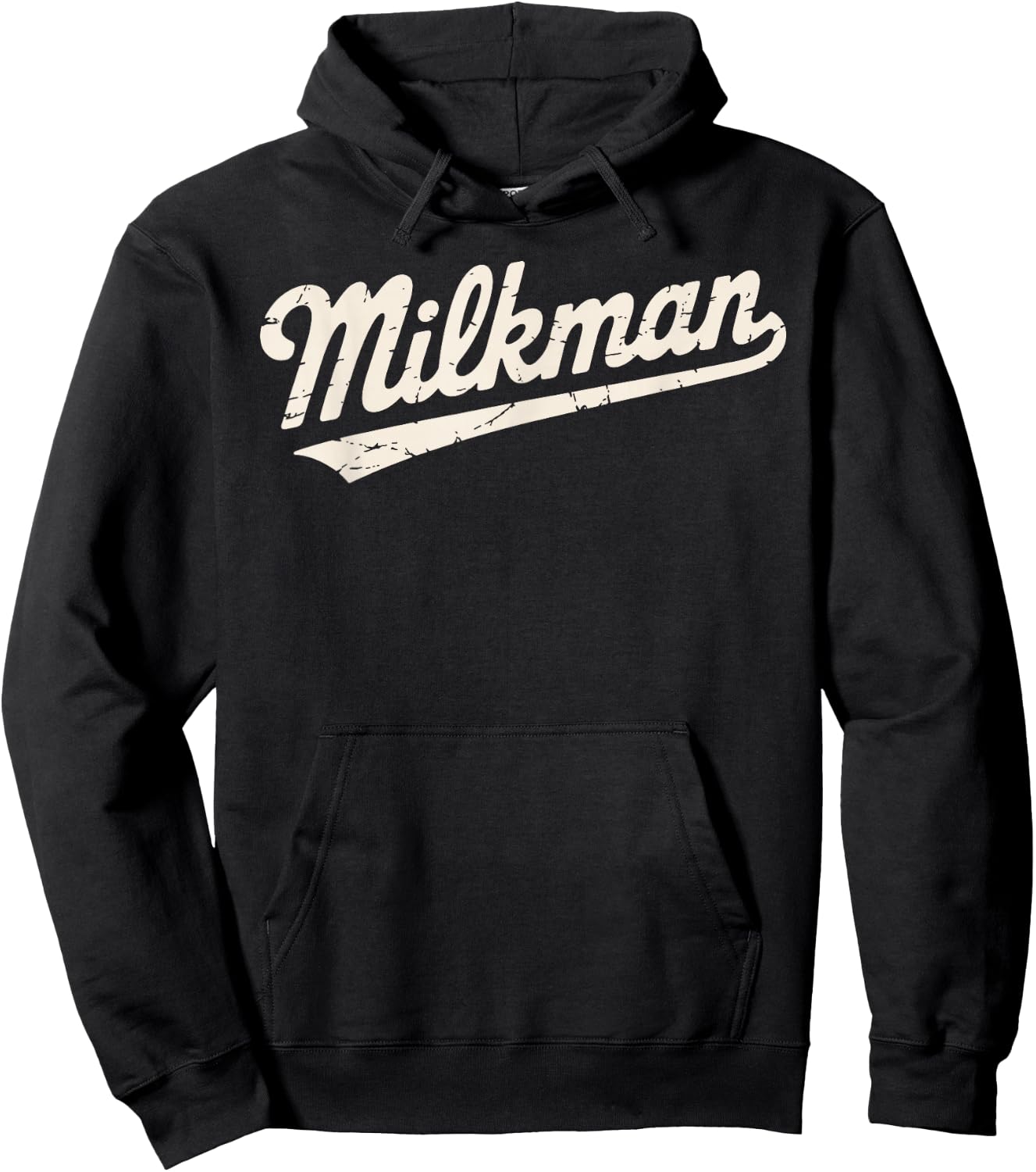 Best Milkman Costume Boys Dad Milk Man Milkman Hoodie - Hoodie | Black