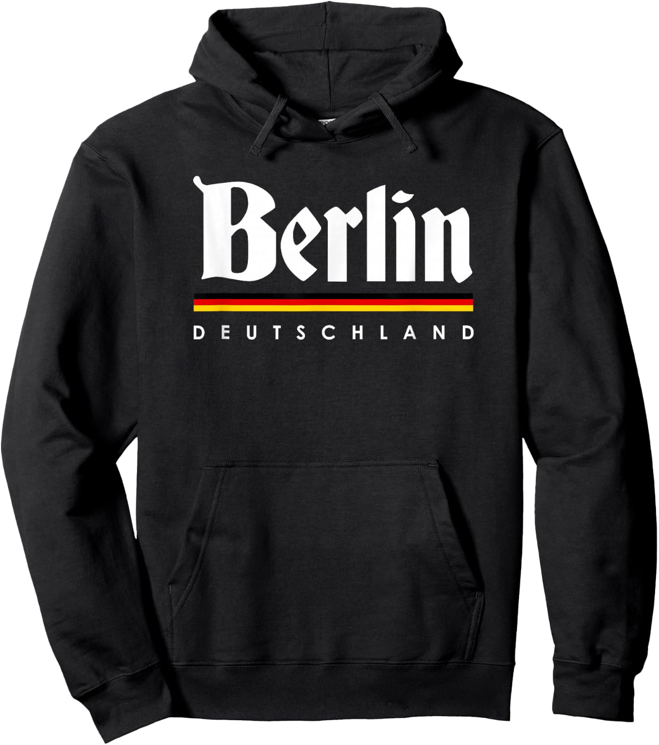Berlin Germany Shirt Lustiges Hemd Souvenir Gift Hoodie - Hoodie | Black