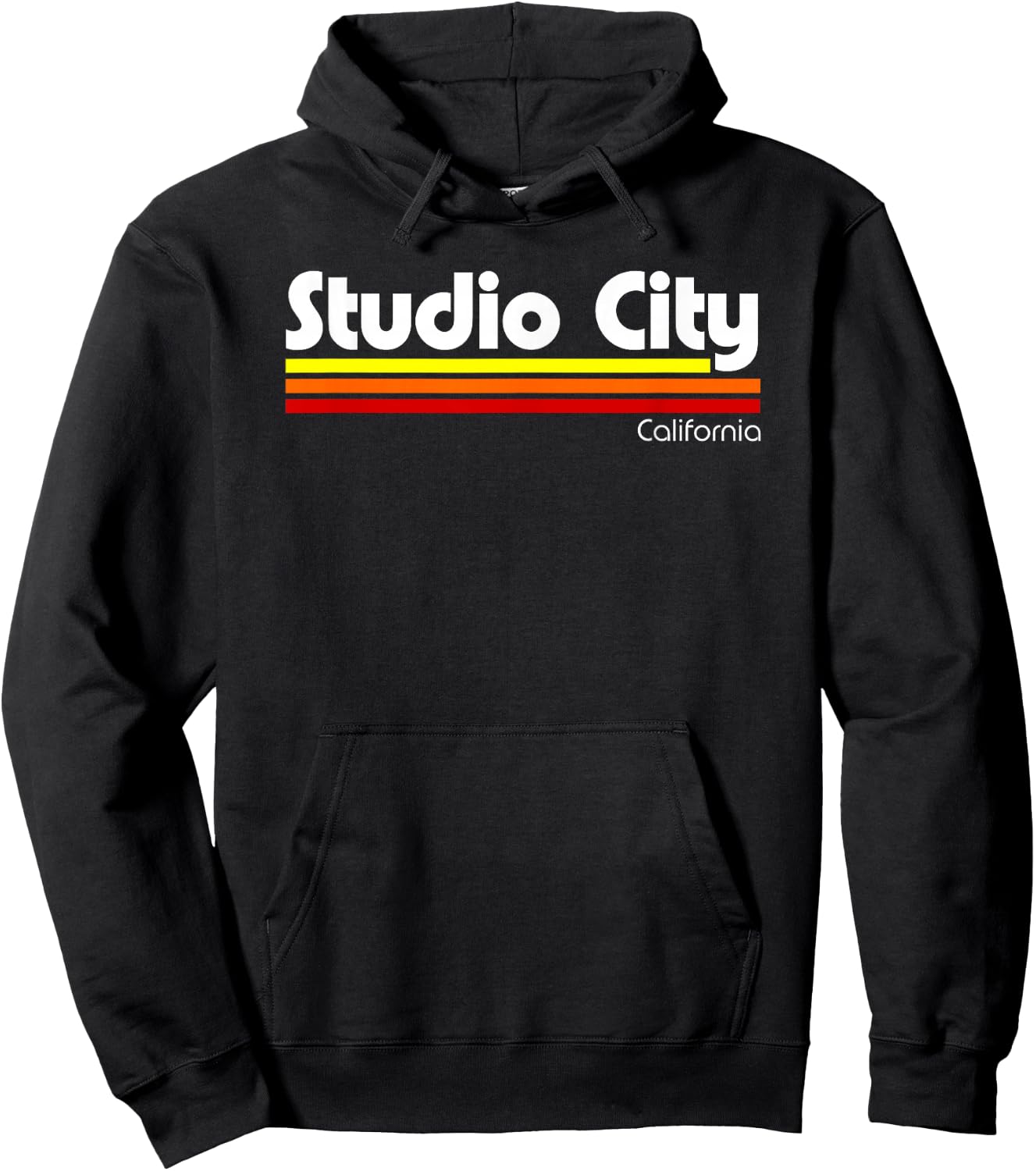 Retro Studio City California Hoodie - Hoodie | Black