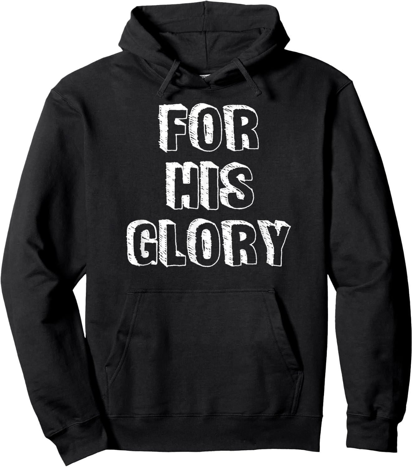 For His Glory Jesus Praise Band Worship Team Leader Shirt Hoodie - Hoodie | Black