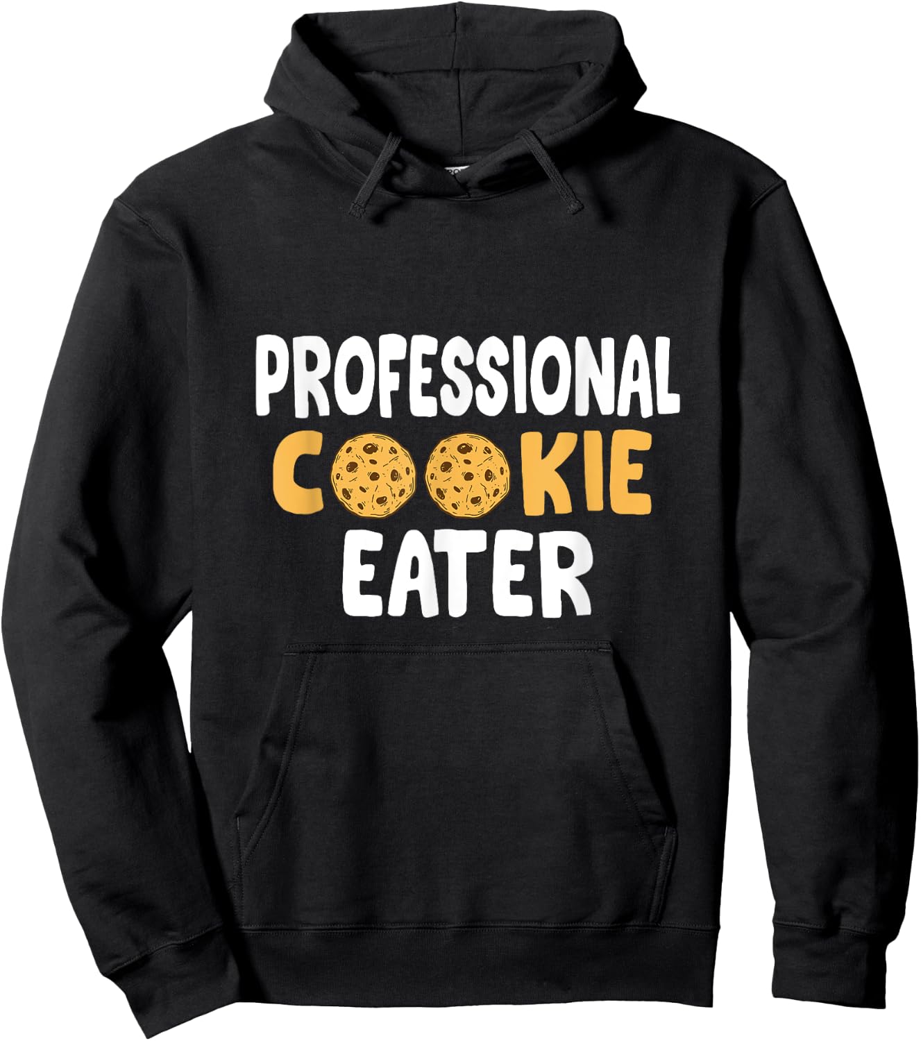Professional Cookie Eater Funny Christmas Cookie Baker Hoodie - Hoodie | Black