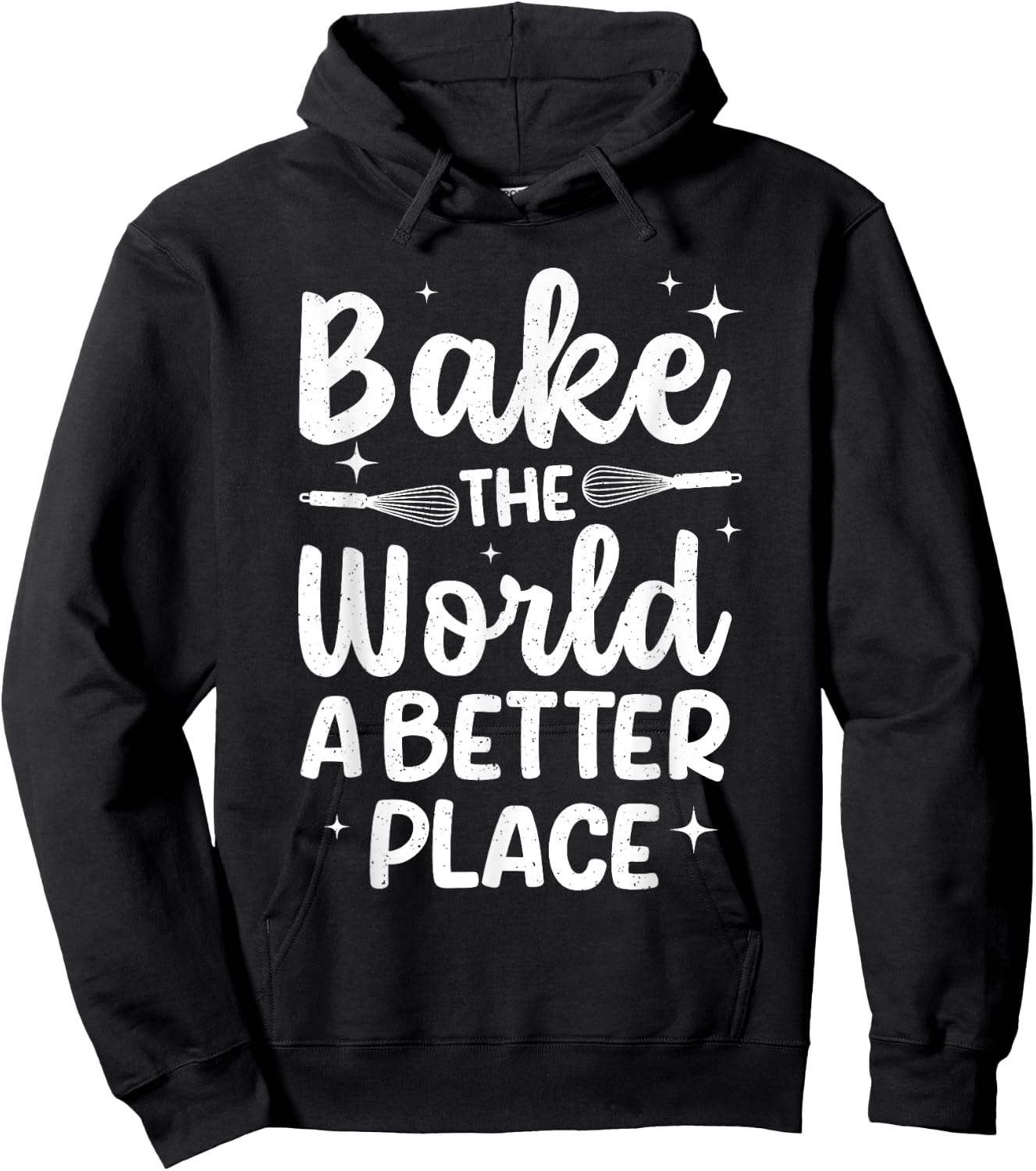 Cool Baking Design Women Cake Baker Dessert Baking Hoodie - Hoodie | Black