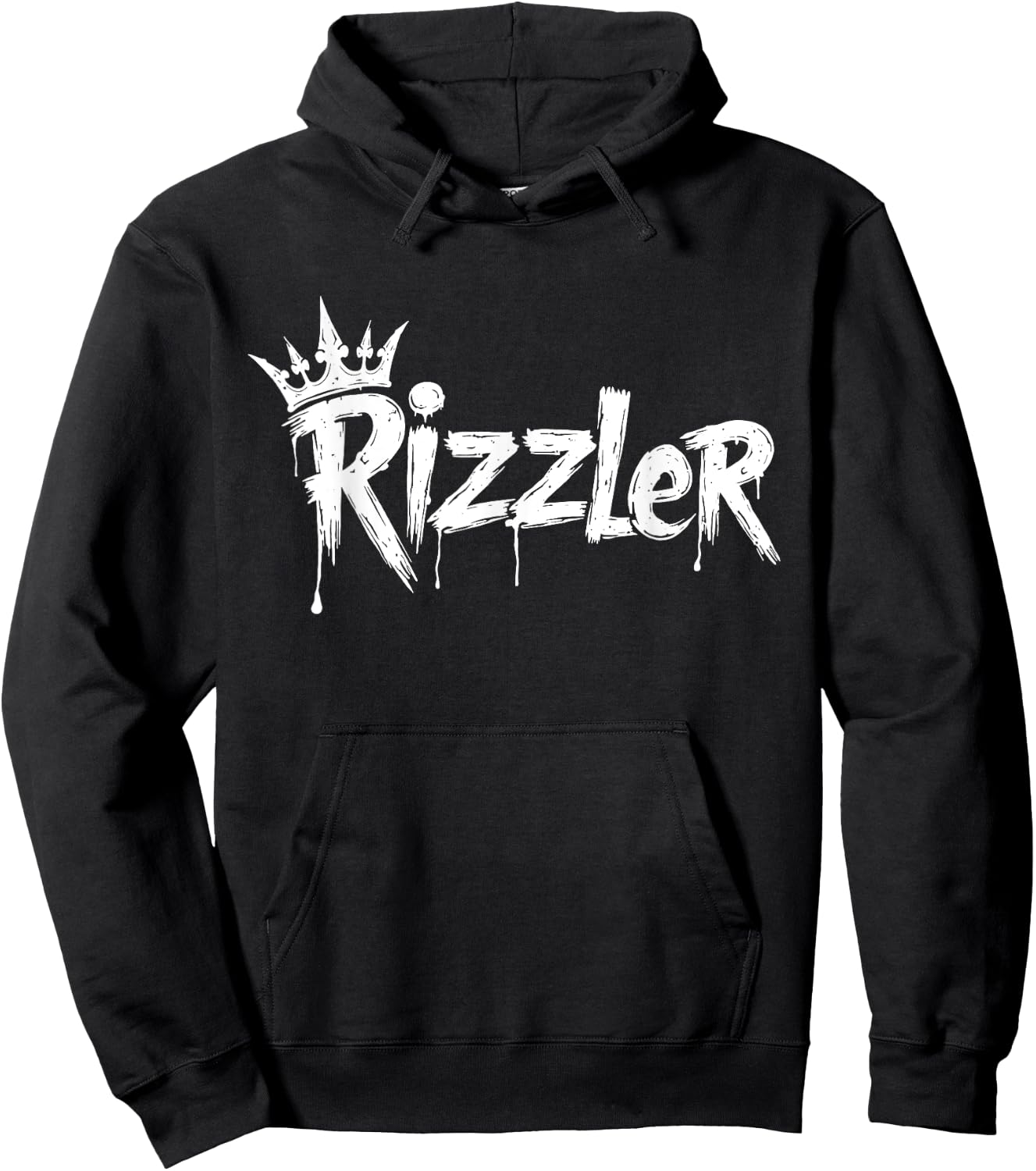 W Rizz Rizzler The Rizz God Funny Meme Hoodie - Hoodie | Black