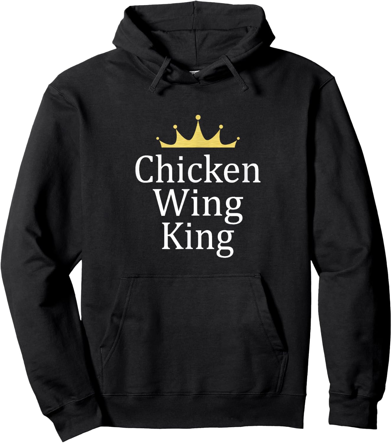 Chicken Wing King Hoodie - Hoodie | Black