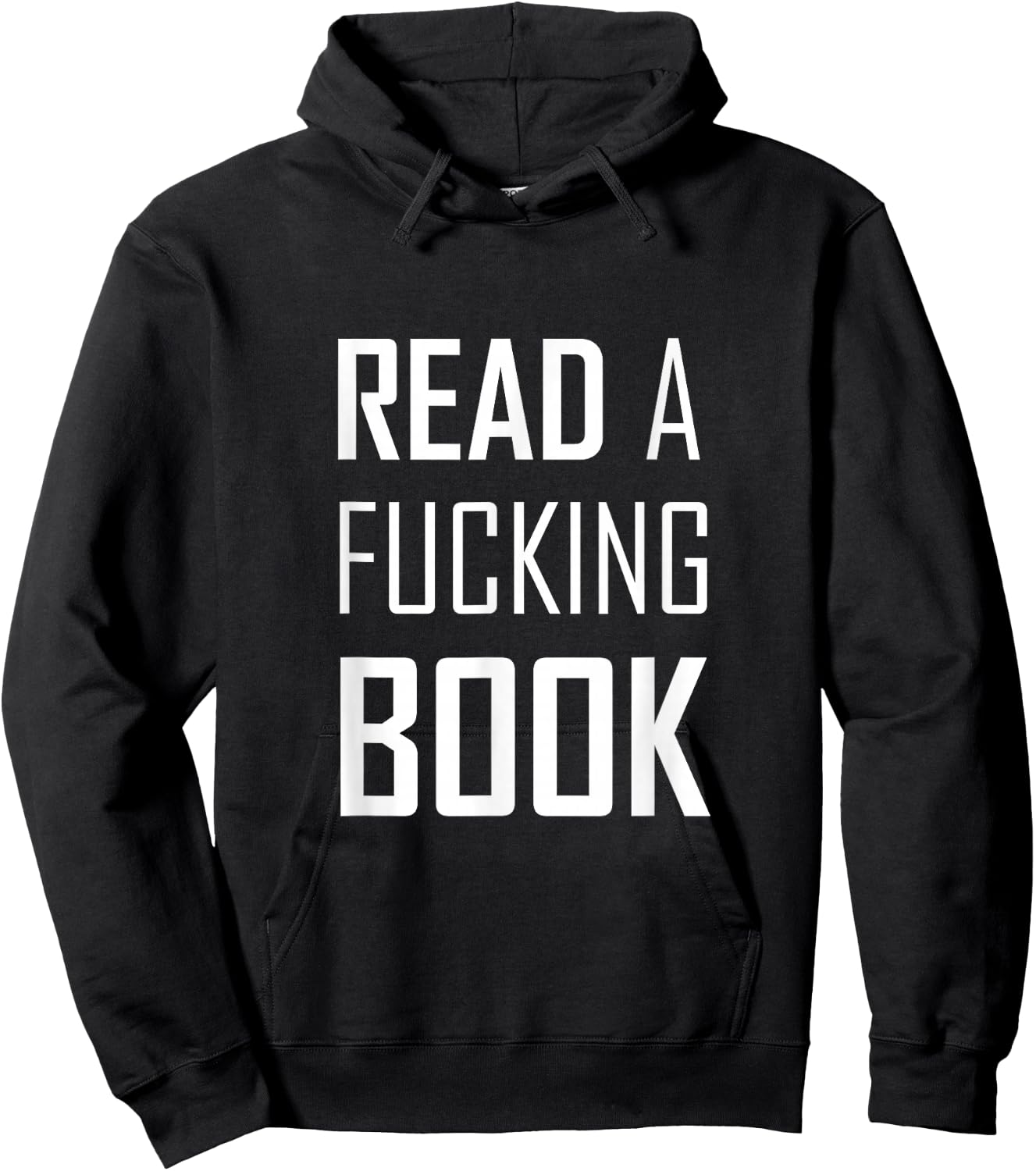 Read A Fucking Book Hoodie - Hoodie | Black