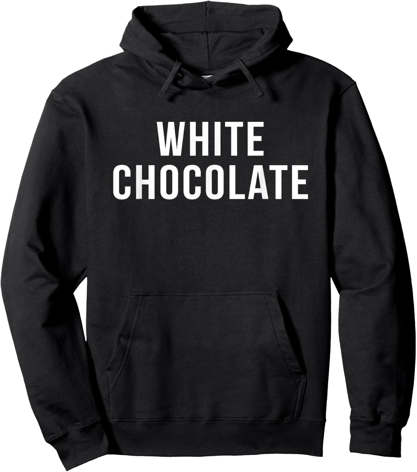 My Funny Life Shop White Chocolate Novelty Gift Hoodie - Hoodie | Black