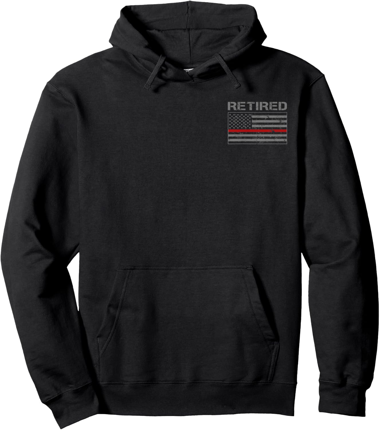 Retired Firefighter Gifts Firefighter Retirement Gifts Hoodie - Hoodie | Black