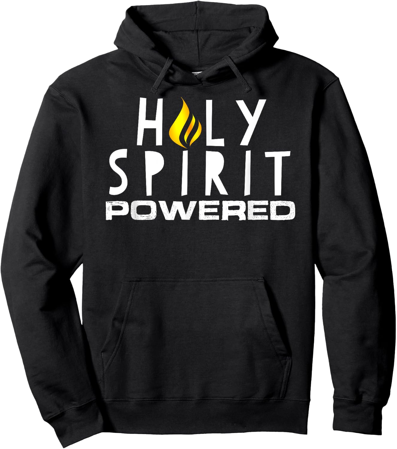Holy Spirit Powered Pentecostal Christian Hoodie - Hoodie | Black