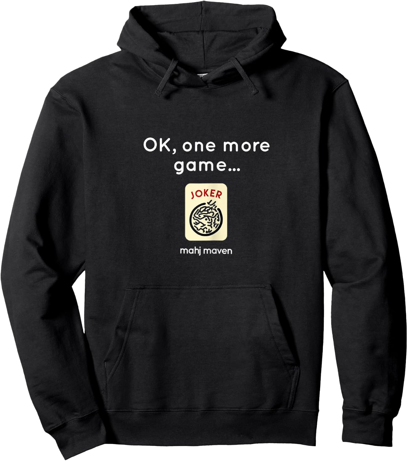 Ok, one more game! Mah Jong Hoodie - Hoodie | Black