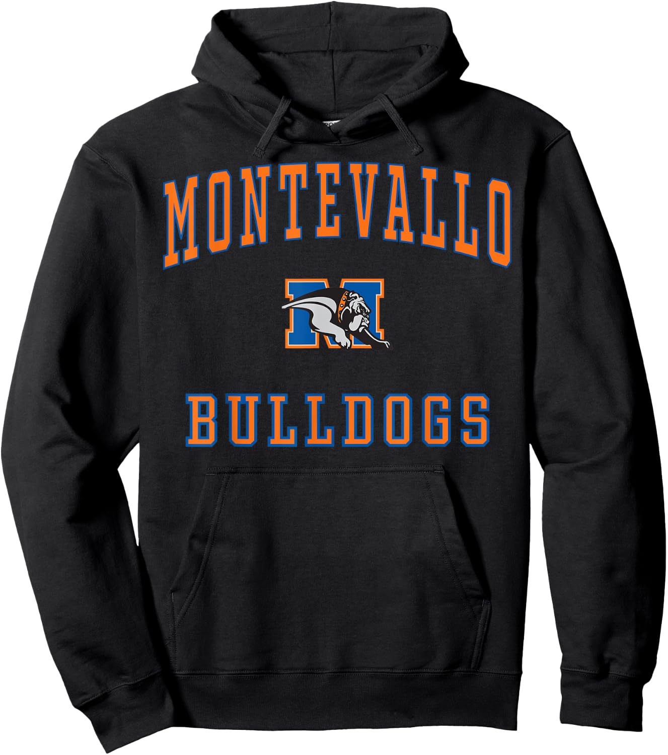 Montevallo High School Bulldogs C1 Hoodie - Hoodie | Black