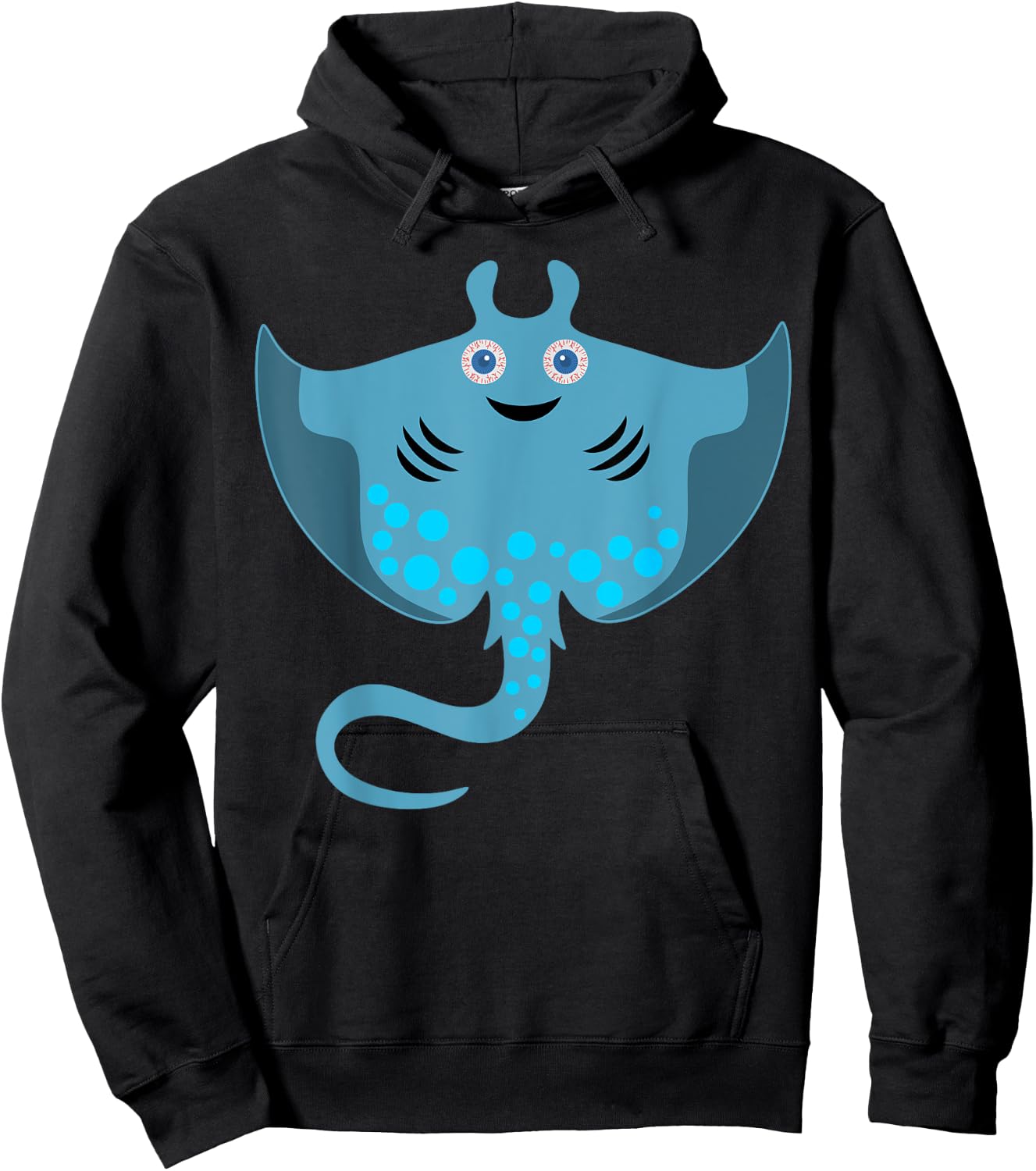 Stingray Sting Ray Sea Animal Halloween Costume Hoodie - Hoodie | Black