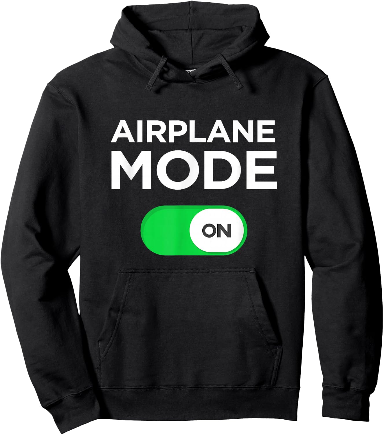 Airplane Mode on Fun Vacation Summer t Shirt Men Women Kids Hoodie - Hoodie | Black