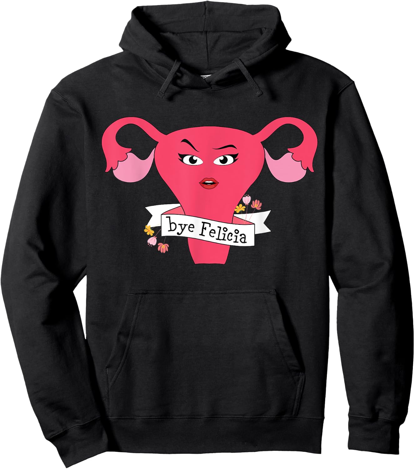 Hysterectomy Support And Uterine Operation Survivor Hoodie - Hoodie | Black