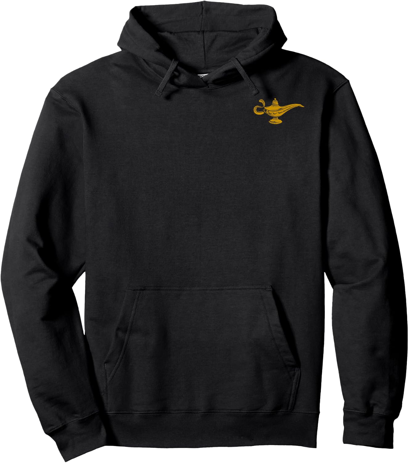 Disney Aladdin Live Action Genie's Lamp Pocket Logo Hoodie - Hoodie | Black