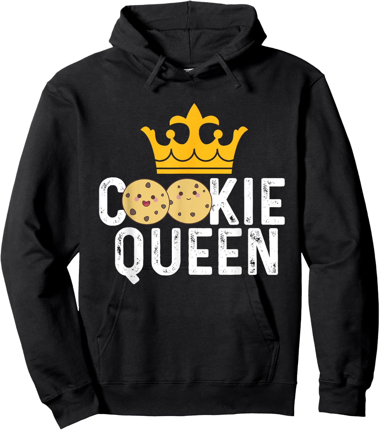 Cookie Queen - Cookie Lover Gift Cookie Baker Cookie Gift Hoodie - Hoodie | Black