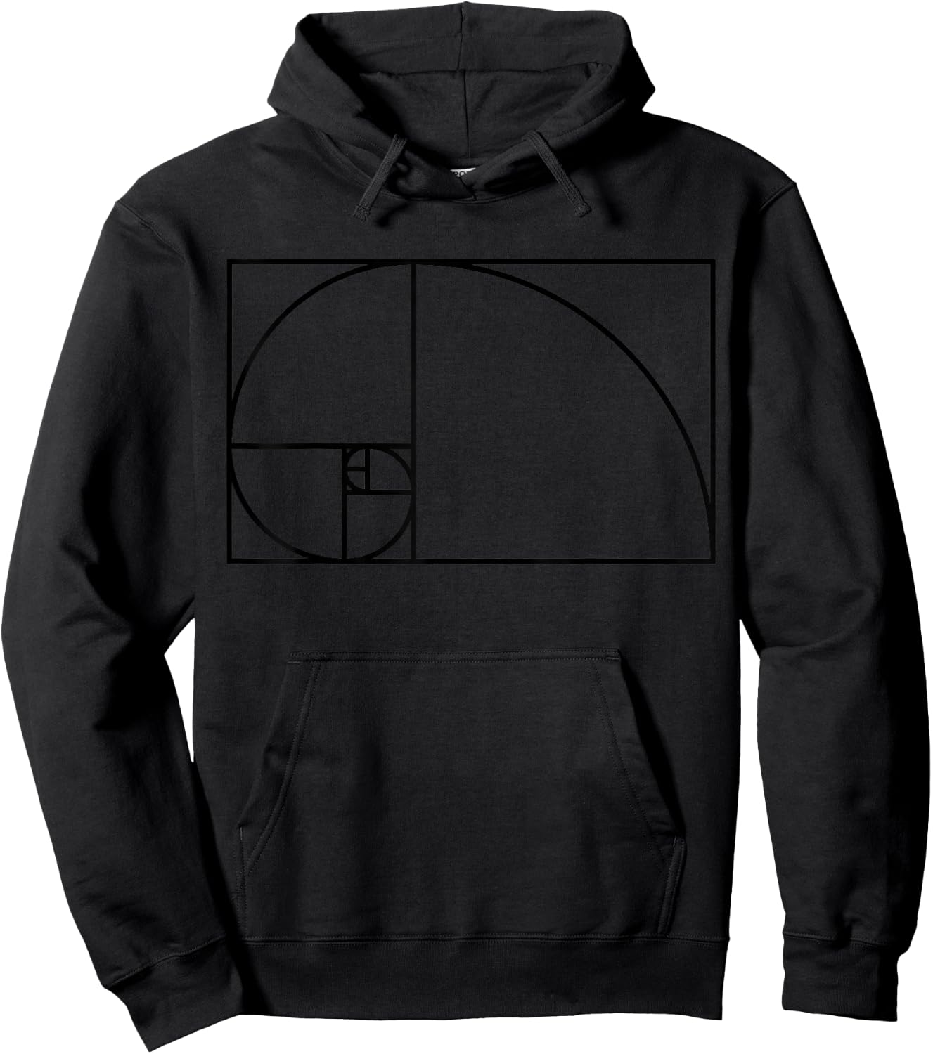 Fibonacci Sequence Golden Ratio Numbers Hoodie - Hoodie | Black