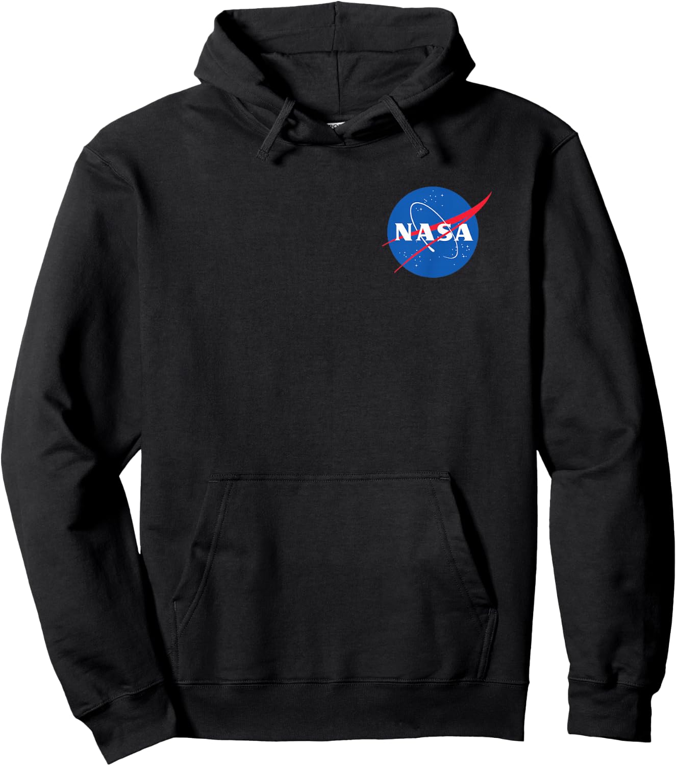 Artemis Exploration Mission 1 NASA front and back Hoodie - Hoodie | Black