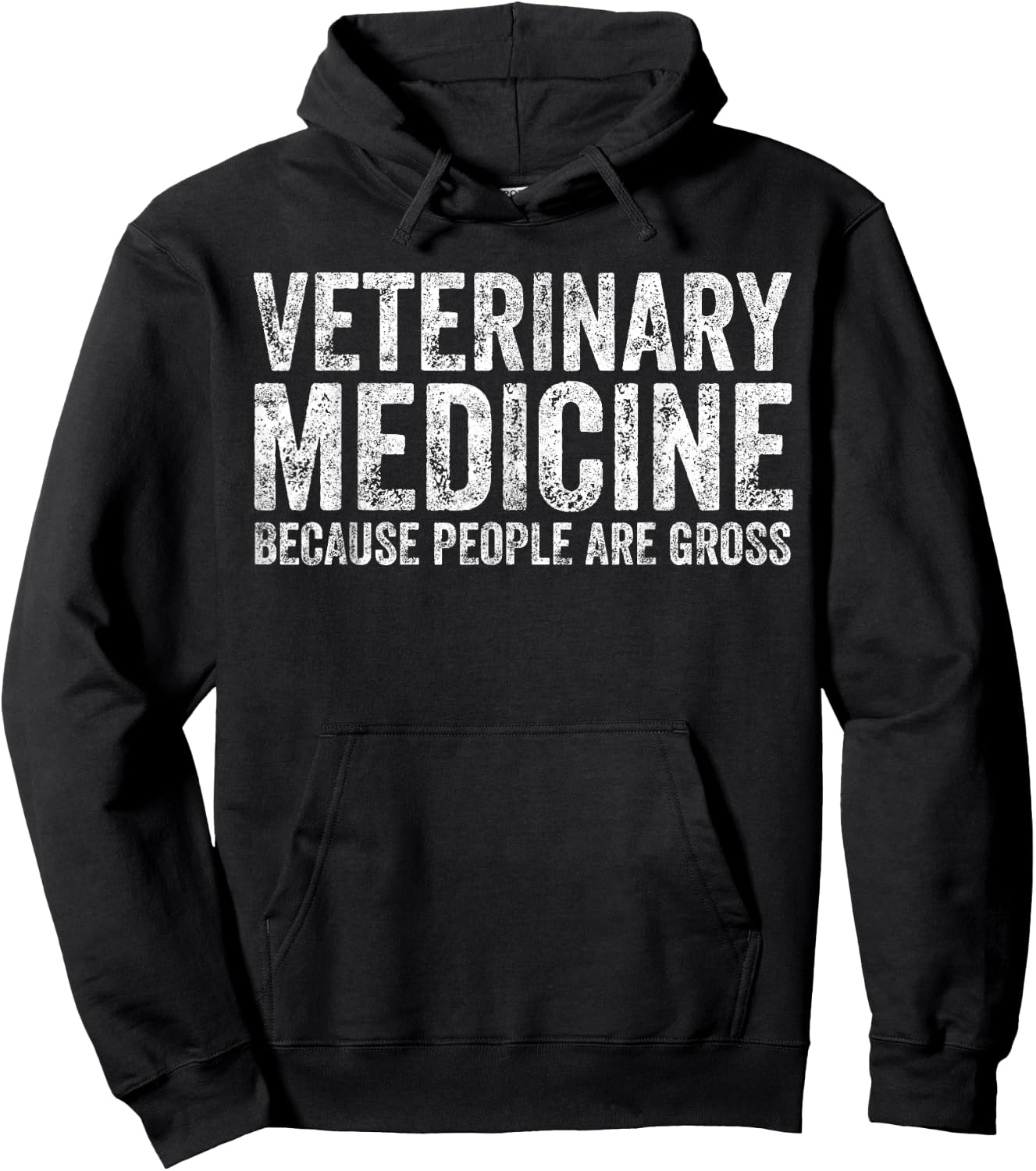 Funny Veterinarian Veterinary Medicine People Are Gross Hoodie - Hoodie | Black