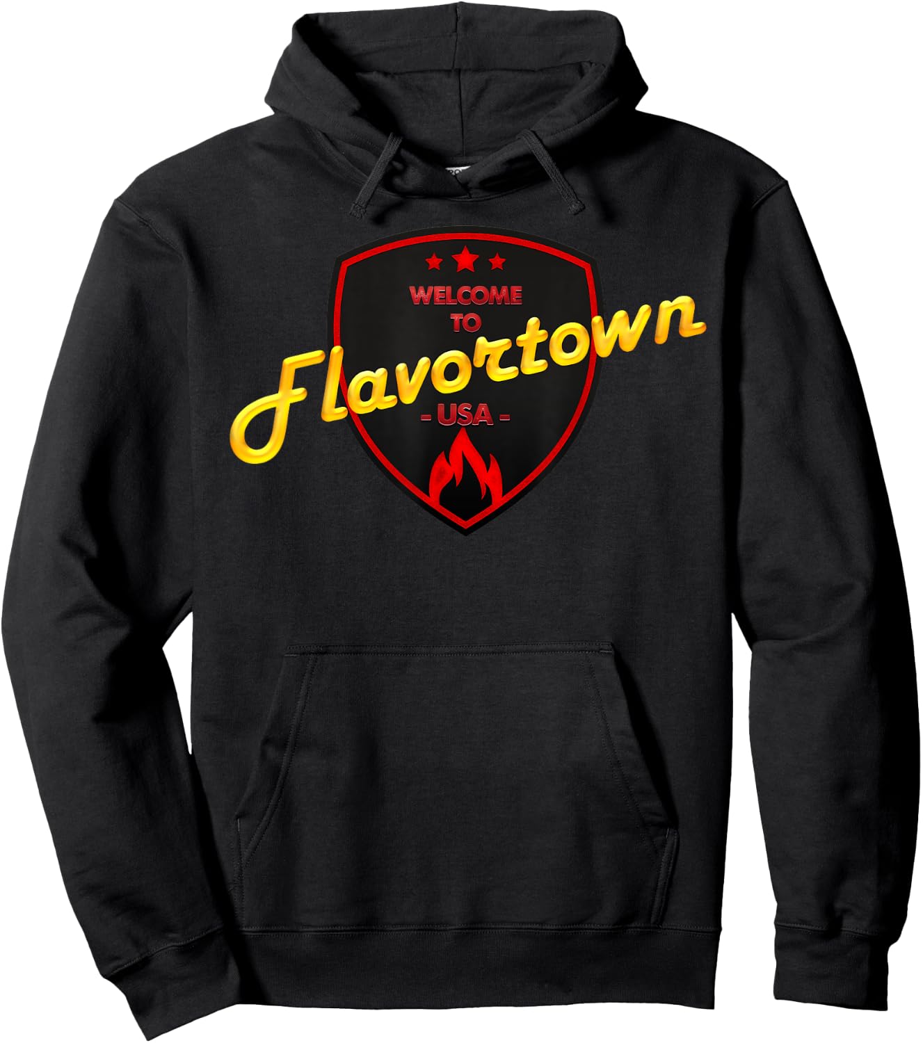 Flavortown Food Culture Hoodie - Hoodie | Black