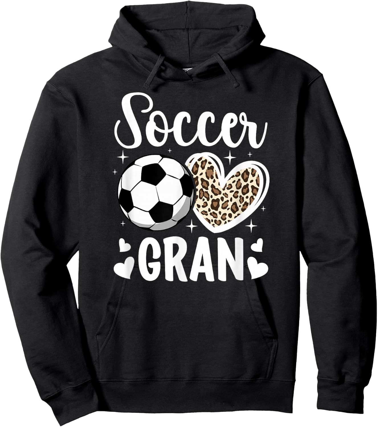 Soccer Gran Grandma Gran Of A Soccer Player Gran Hoodie - Hoodie | Black