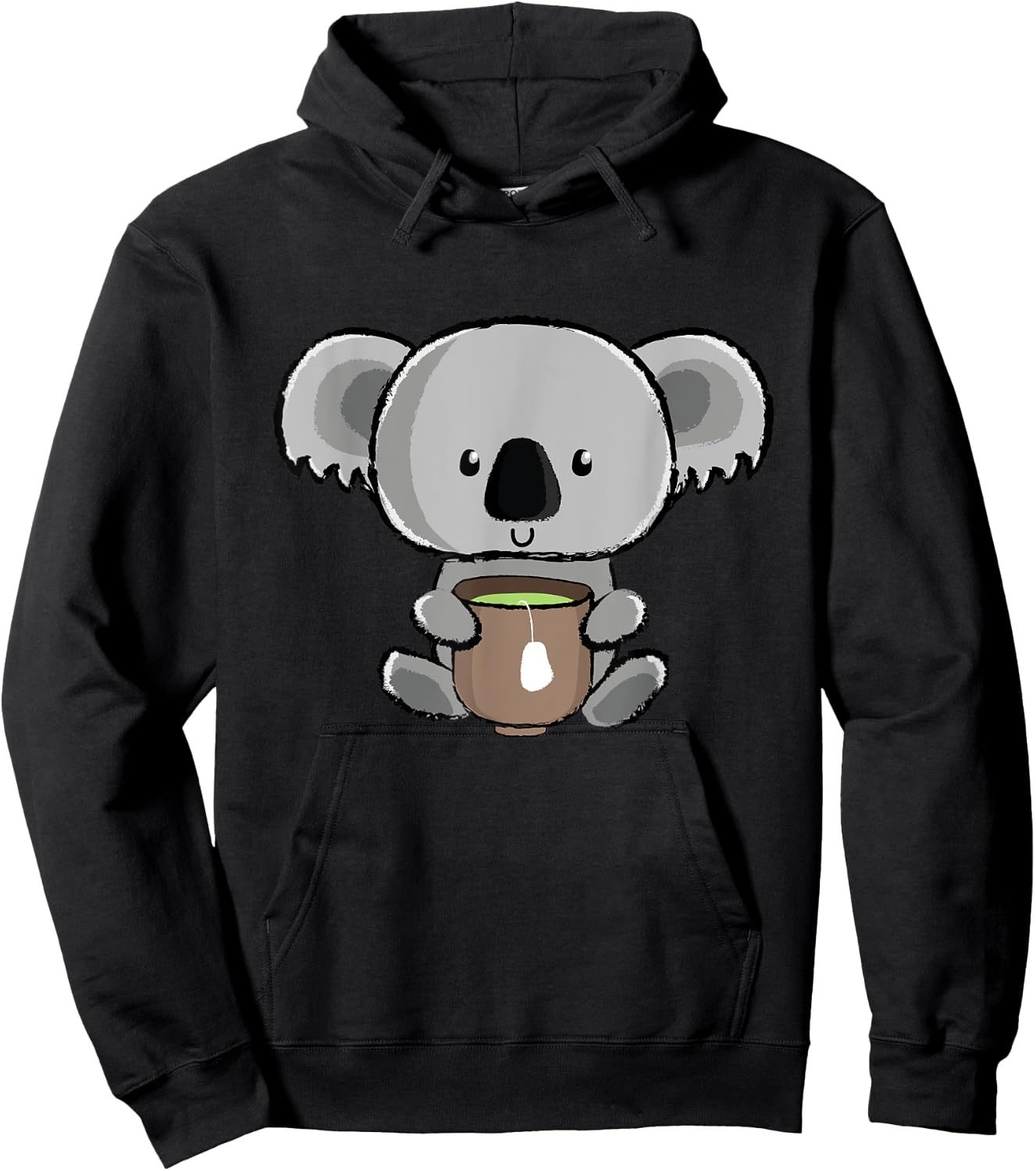 My Jokes Are Koala Tea Funny Pun Koala Bear Tea Mug Koalas Hoodie - Hoodie | Black