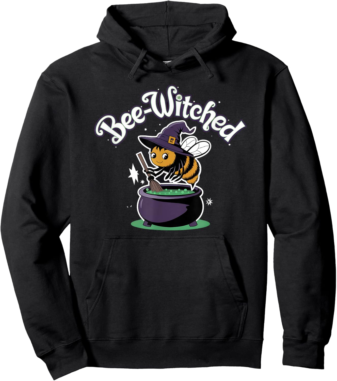 Beekeeper Witch Halloween Bee Witched Scary Be Afraid Hoodie - Hoodie | Black