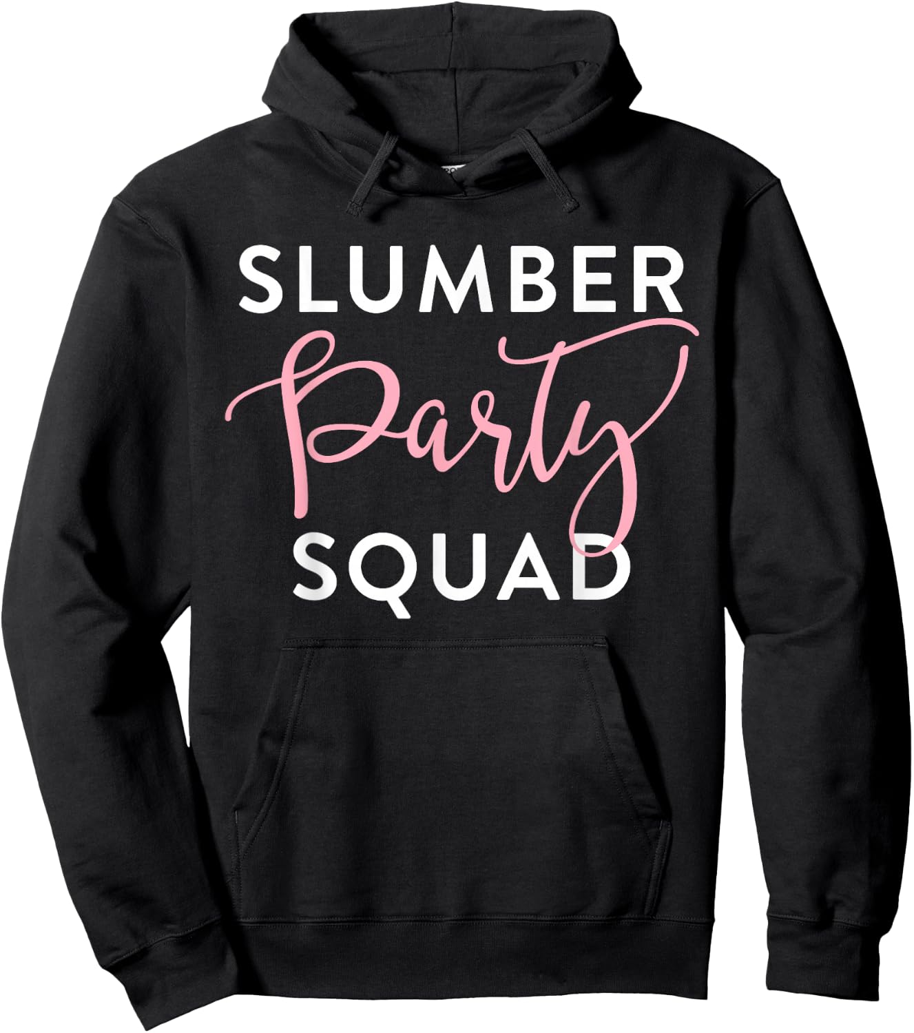 Slumber Party Squad Shirt Sleepover Crew for Girls Tweens Hoodie - Hoodie | Black
