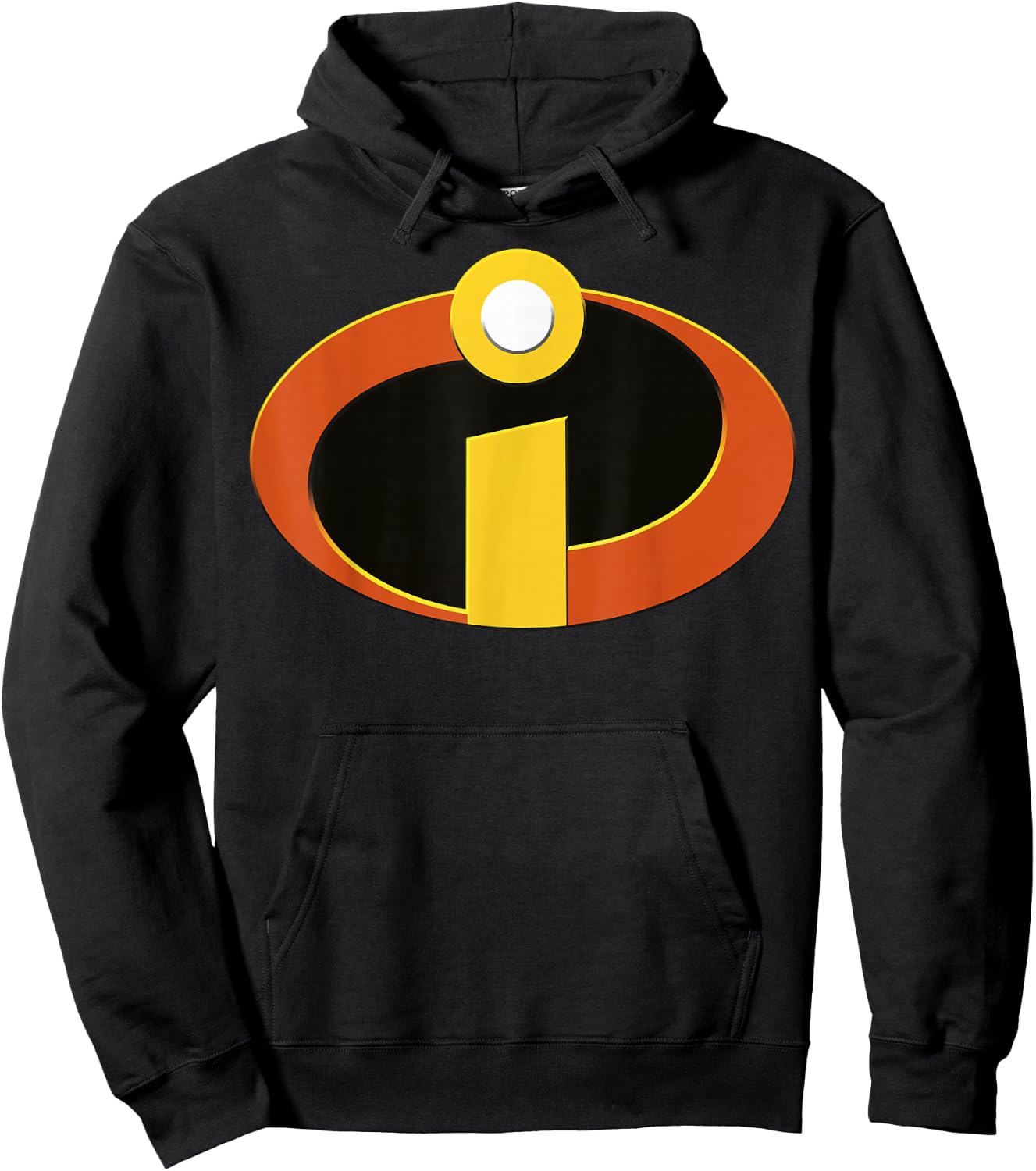 Disney Pixar Incredibles Movie Logo Hoodie - Hoodie | Black