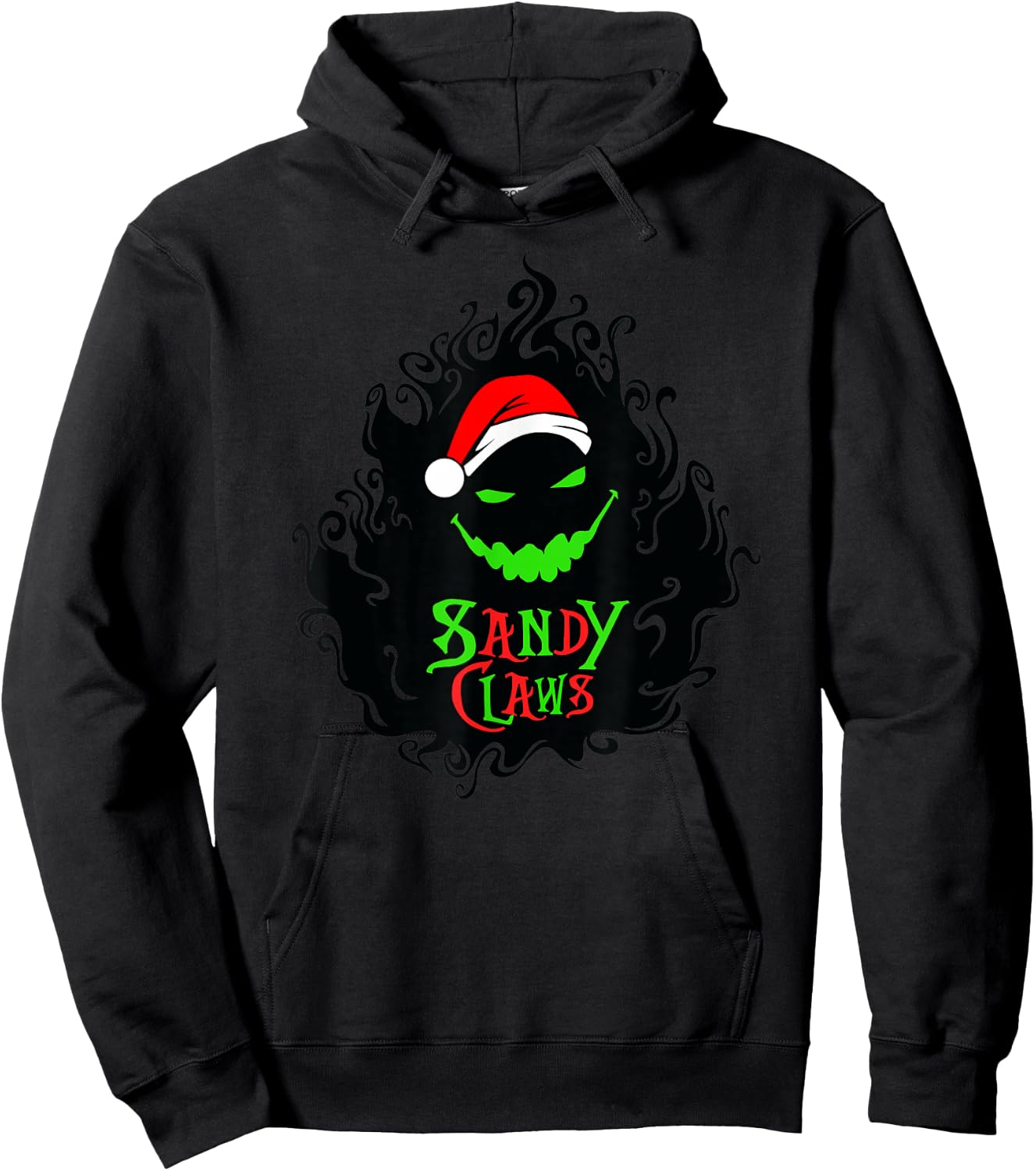 Sandy Claws Hoodie - Hoodie | Black