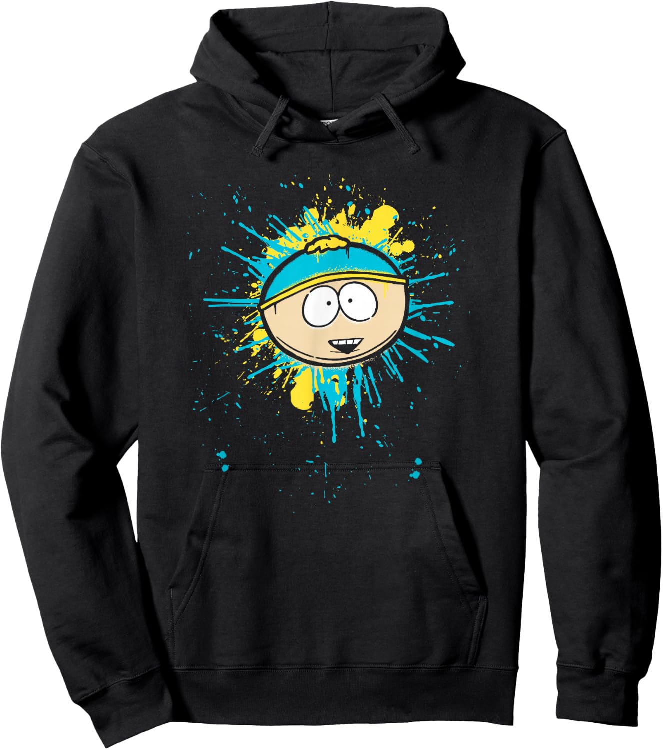 South Park Cartman Graffiti Splatter - Officially Licensed Hoodie - Hoodie | Black