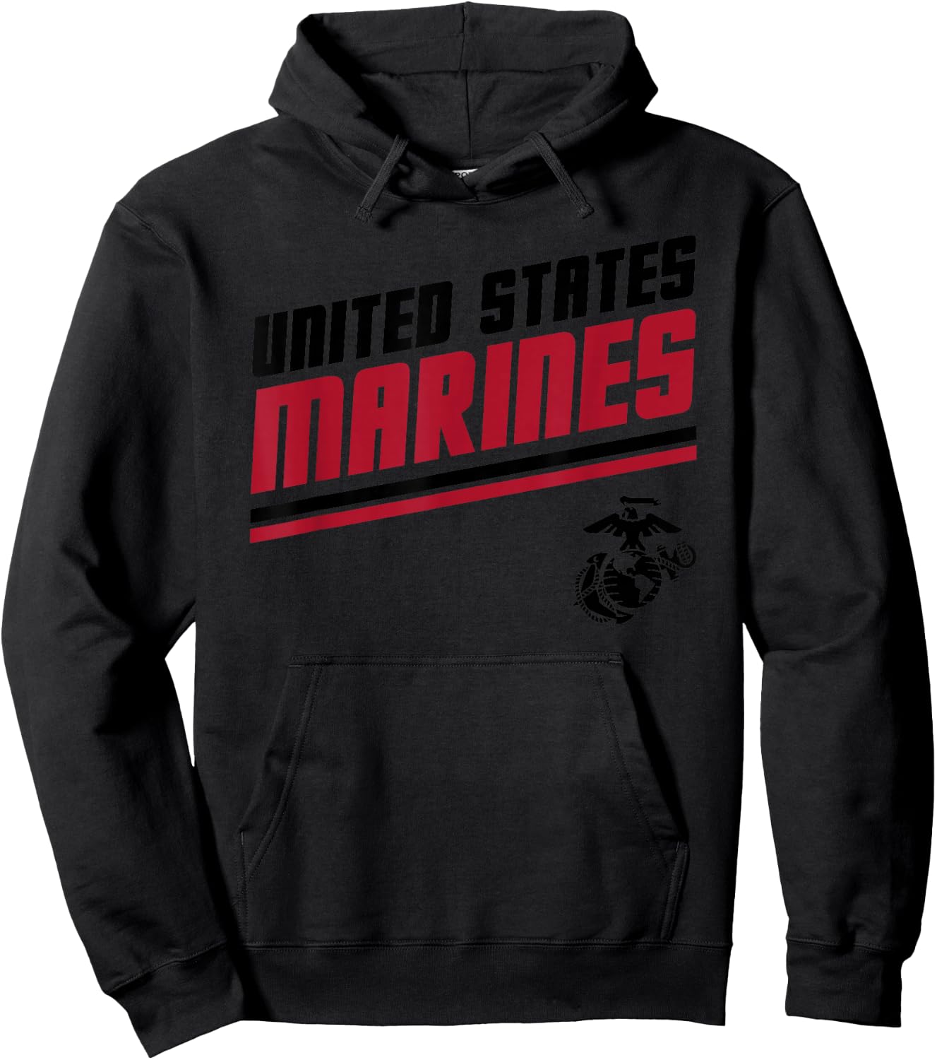 United States Marines EGA Hoodie - Hoodie | Black