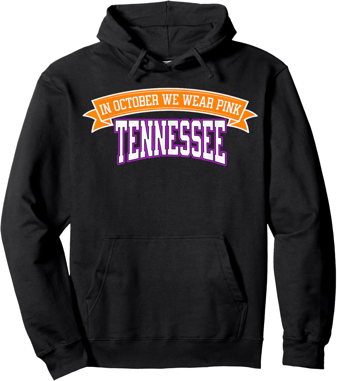 Tennessee Breast Cancer Awareness - Cancer Survivor Pink Hoodie - Hoodie | Black