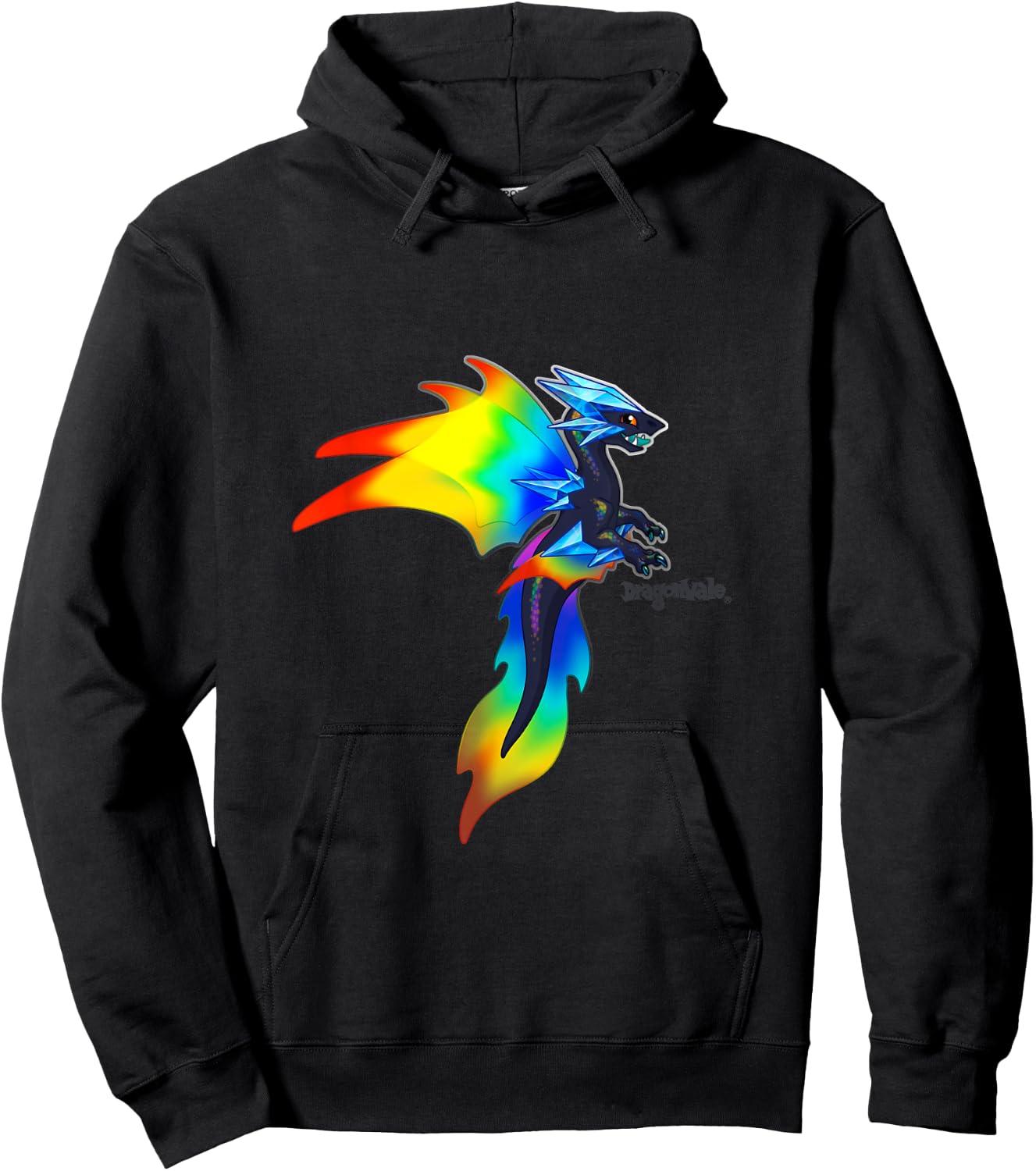 DragonVale: Prism Dragon Hoodie - Hoodie | Black