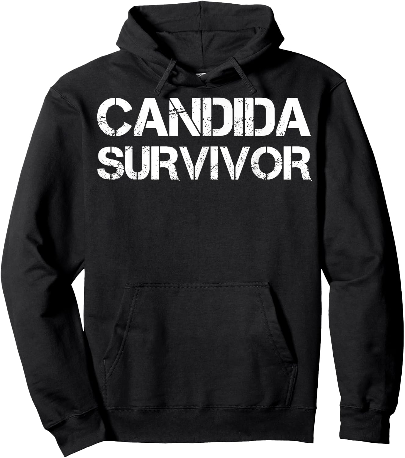 Candida Survivor Hoodie - Hoodie | Black