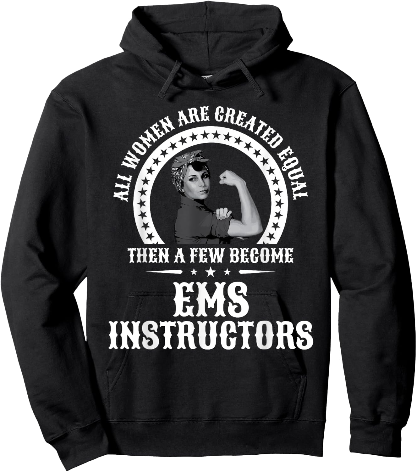 EMS Instructor Shirt Instructors Hoodie - Hoodie | Black