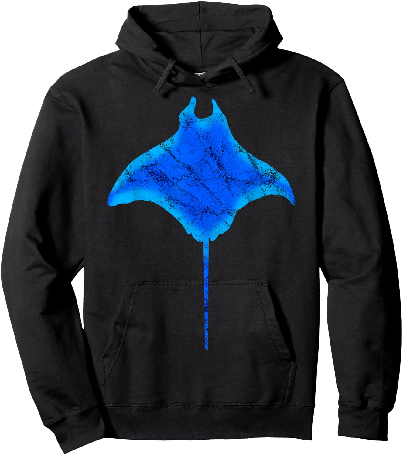 Stingray Manta Ray Shark Fishing Ocean Sea Creatures Hoodie - Hoodie | Black