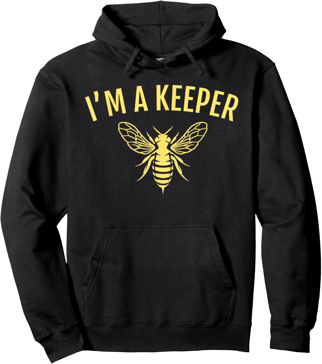 Beekeeper Gift I'm a (Bee) Keeper Hoodie - Hoodie | Black
