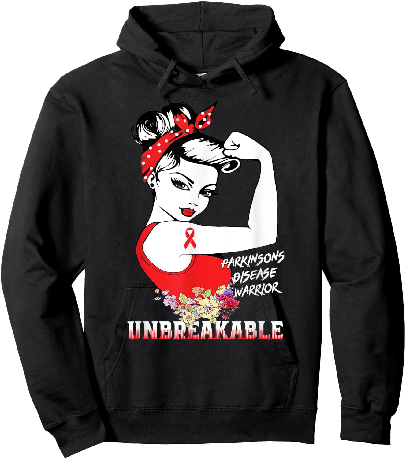 Parkinsons Disease Warrior Shirts Hoodie - Hoodie | Black