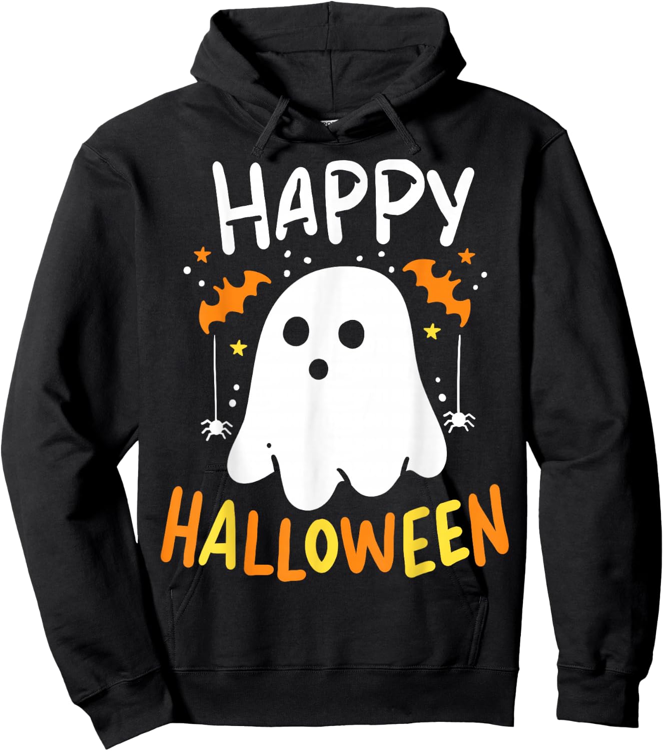 Trick Or Treat Halloween Ghost Hoodie - Hoodie | Black