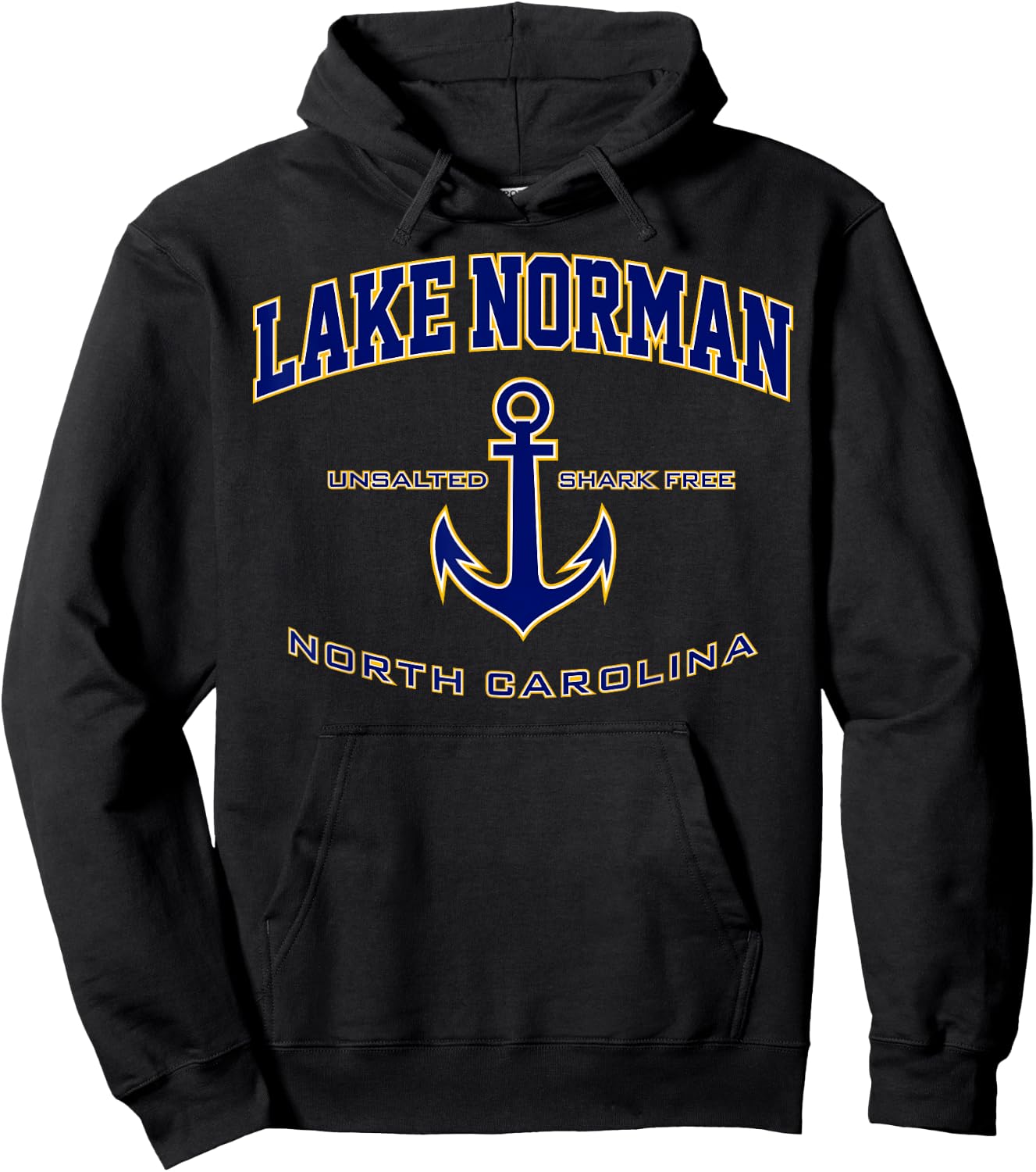 Lake Norman NC Hoodie - Hoodie | Black