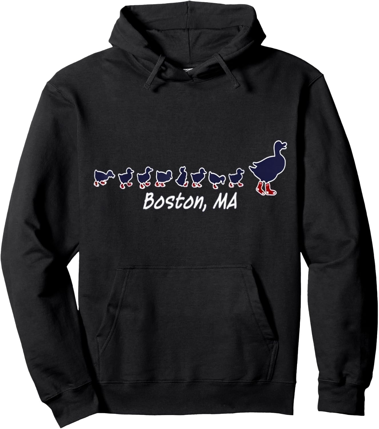Boston Ducks On The Common cute shirt gift Hoodie - Hoodie | Black