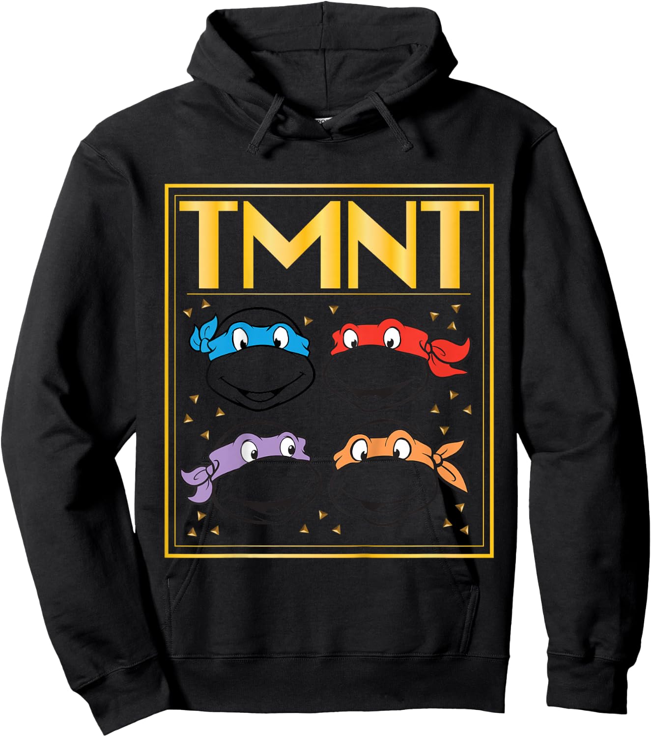 Teenage Mutant Ninja Turtles Multiple Smiles Hoodie - Hoodie | Black